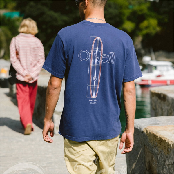 2026 O'Neill Mens O'Riginals Vintage Graphic T-Shirt 2850346 - English Evening
